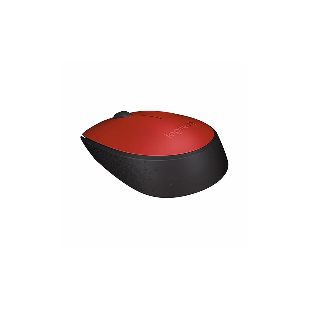 Egér vezeték nélküli LOGITECH M171 2,4 Ghz 1000 DPI piros