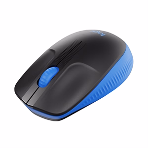Egér vezeték nélküli LOGITECH M190 2,4 Ghz 1000 DPI kék