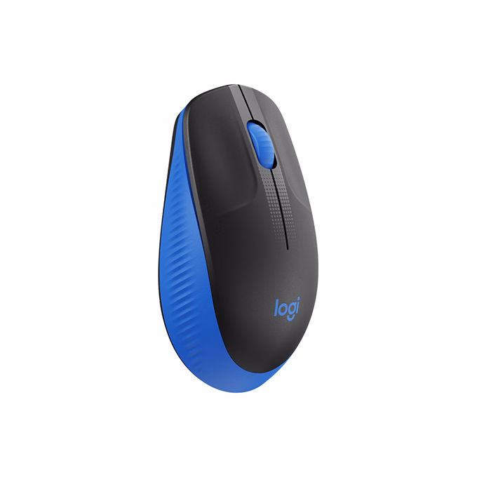 Egér vezeték nélküli LOGITECH M190 2,4 Ghz 1000 DPI kék