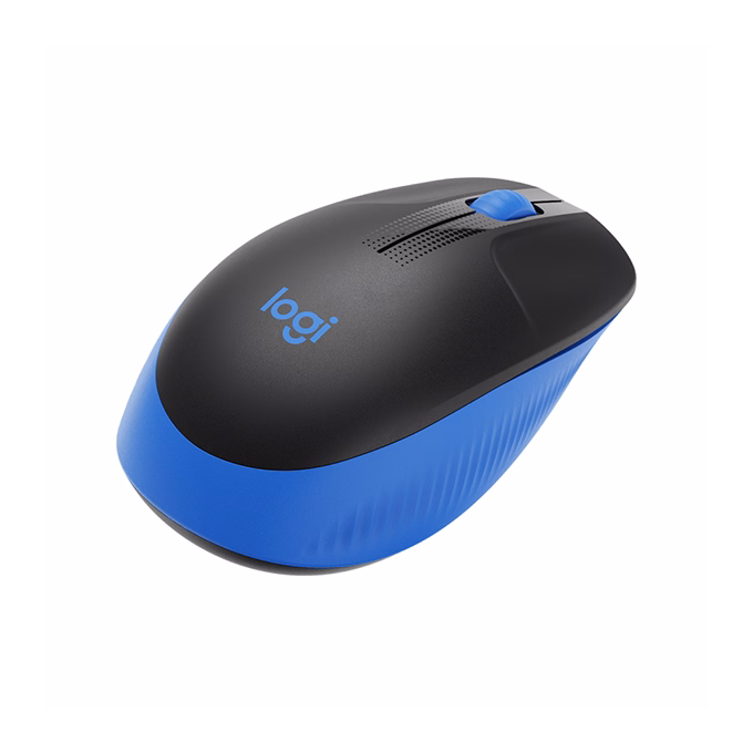 Egér vezeték nélküli LOGITECH M190 2,4 Ghz 1000 DPI kék