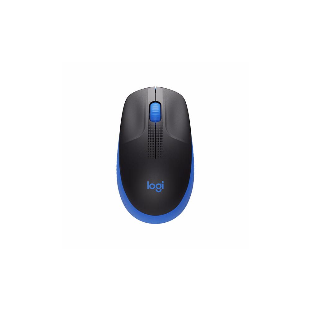 Egér vezeték nélküli LOGITECH M190 2,4 Ghz 1000 DPI kék