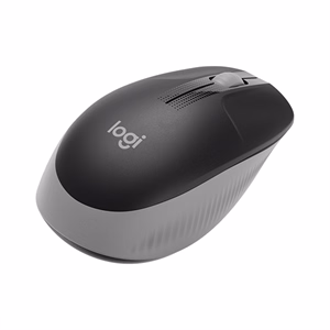 Egér vezeték nélküli LOGITECH M190 2,4 Ghz 1000 DPI szürke