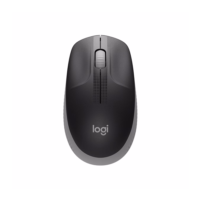 Egér vezeték nélküli LOGITECH M190 2,4 Ghz 1000 DPI szürke