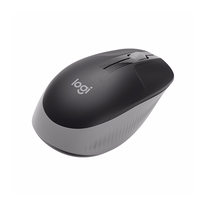 Egér vezeték nélküli LOGITECH M190 2,4 Ghz 1000 DPI szürke