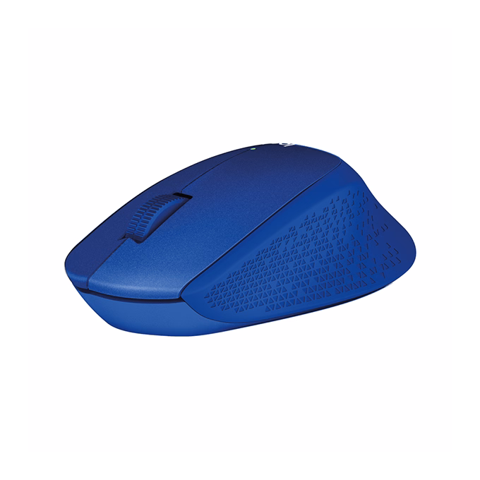 Egér vezeték nélküli LOGITECH M330 Silent 2,4 Ghz 1000 DPI kék