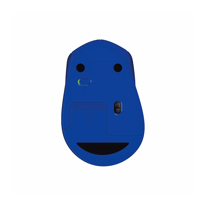 Egér vezeték nélküli LOGITECH M330 Silent 2,4 Ghz 1000 DPI kék