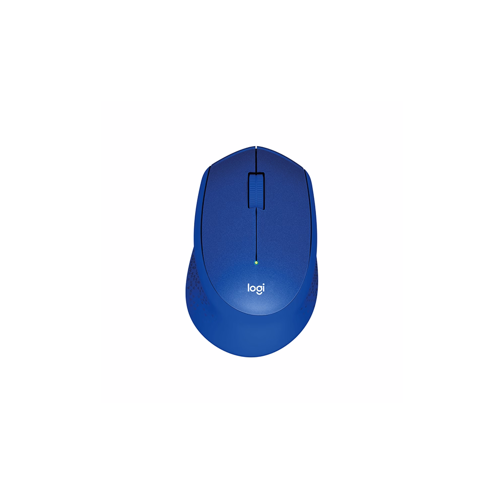 Egér vezeték nélküli LOGITECH M330 Silent 2,4 Ghz 1000 DPI kék
