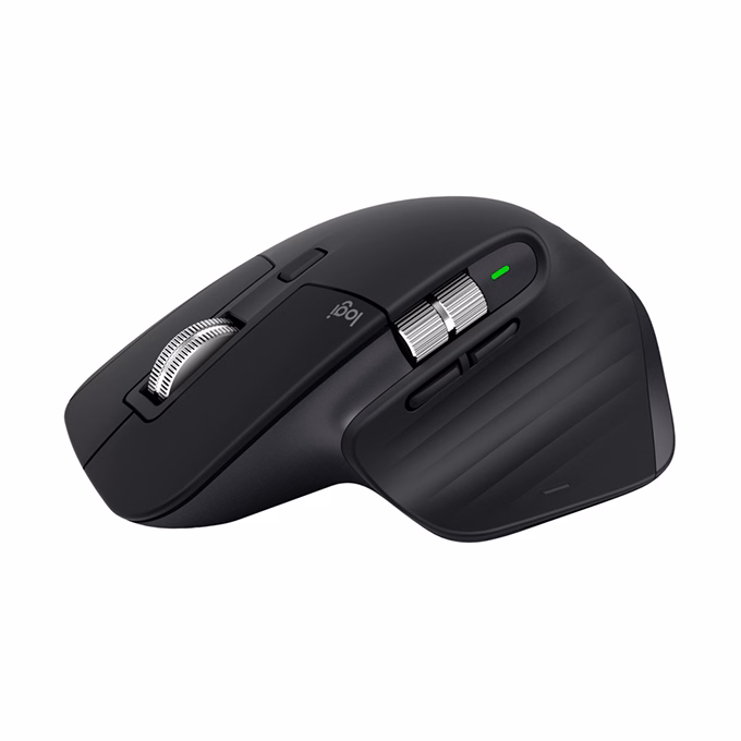 Egér vezeték nélküli LOGITECH MX Master 3 Bluetooth 7 gombos 4000 DPI fekete