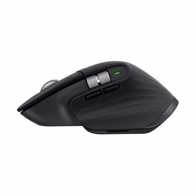 Egér vezeték nélküli LOGITECH MX Master 3 Bluetooth 7 gombos 4000 DPI fekete