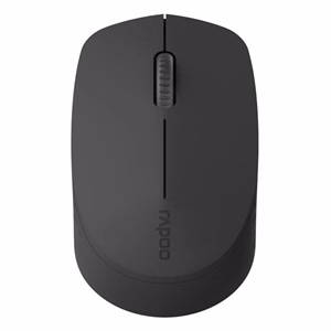 Egér vezeték nélküli RAPOO M100 Silent Bluetooth 2,4 GHz 3 gombos 1000 DPI sötét szürke