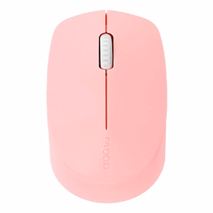 Egér vezeték nélküli RAPOO M100 Silent Bluetooth 2,4 Ghz 1300 DPI rózsaszín