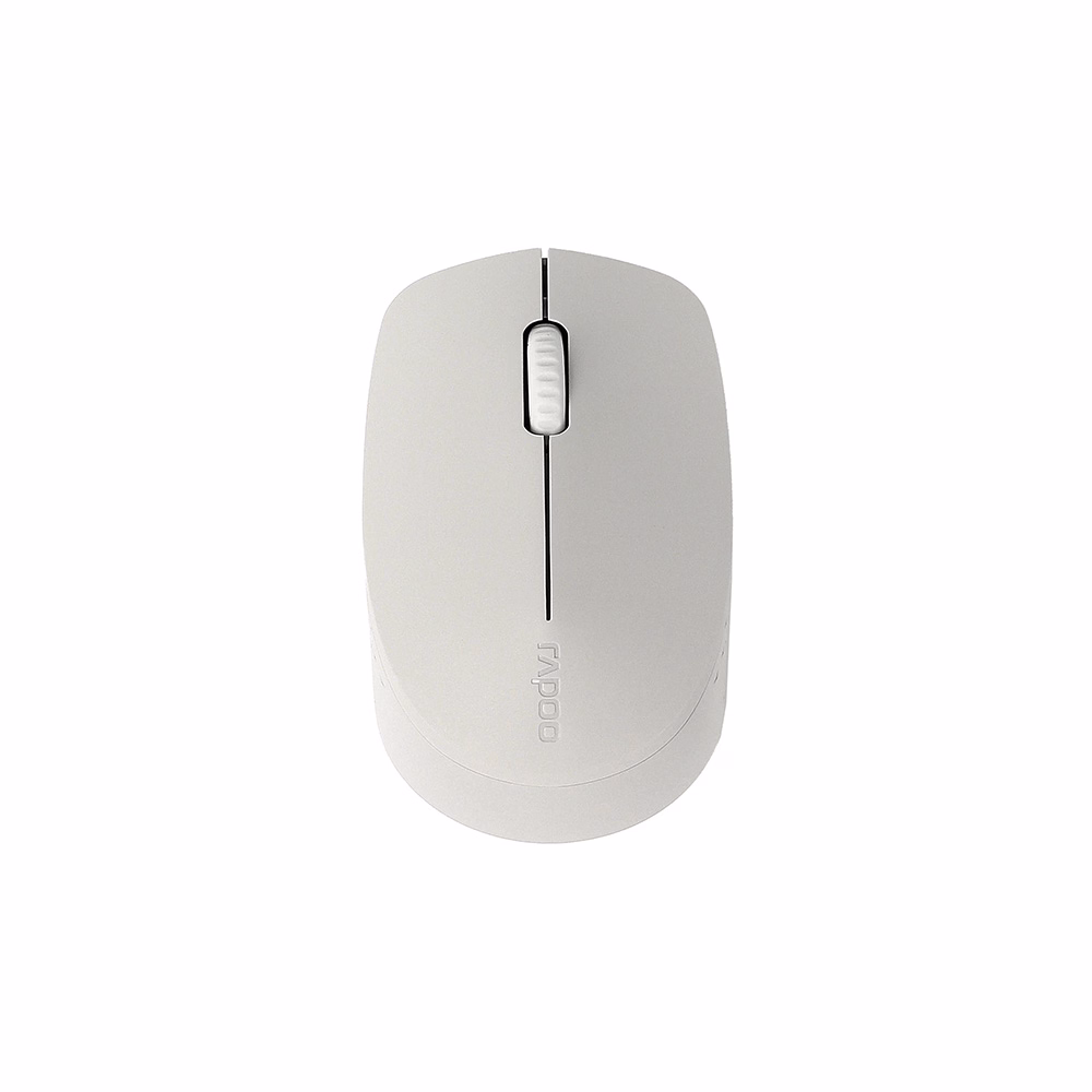 Egér vezeték nélküli RAPOO M100 Silent Bluetooth 2,4 Ghz 1300 DPI szürke