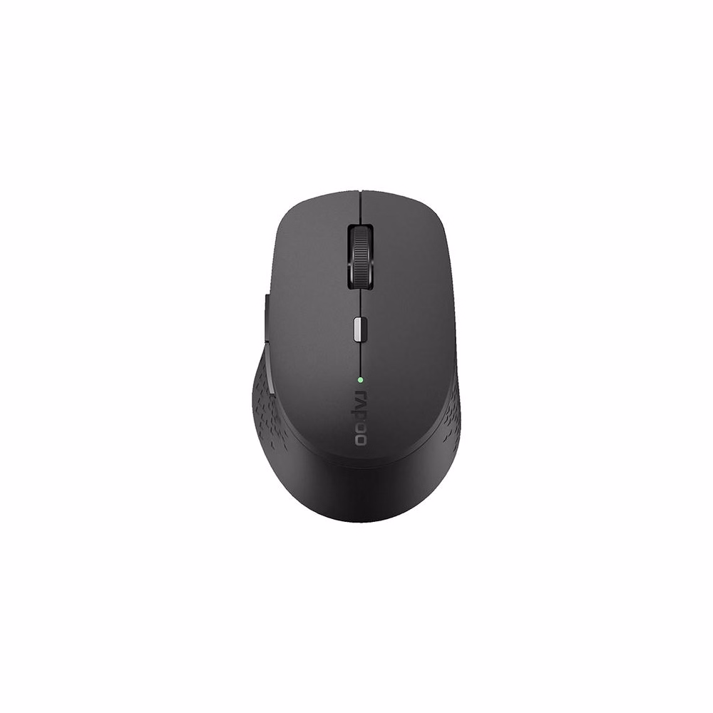 Egér vezeték nélküli RAPOO M300 bluetooth 2,4 GHz 6 gombos sötétszürke
