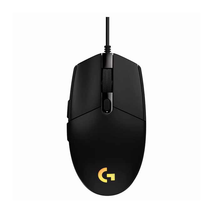 Egér vezetékes LOGITECH G102 LightSync USB 6 gombos 8000 DPI fekete