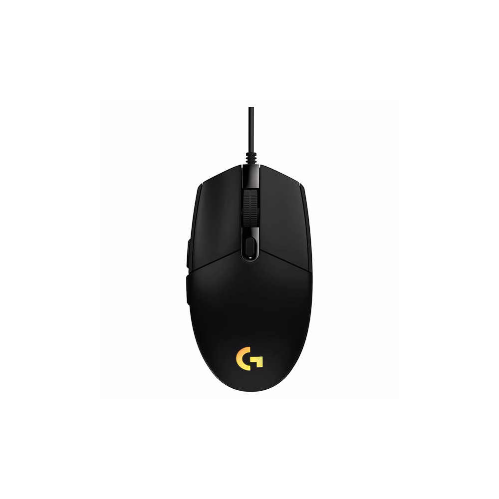 Egér vezetékes LOGITECH G102 LightSync USB 6 gombos 8000 DPI fekete