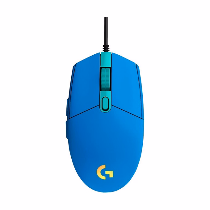 Egér vezetékes LOGITECH G102 LightSync USB 6 gombos 8000 DPI kék