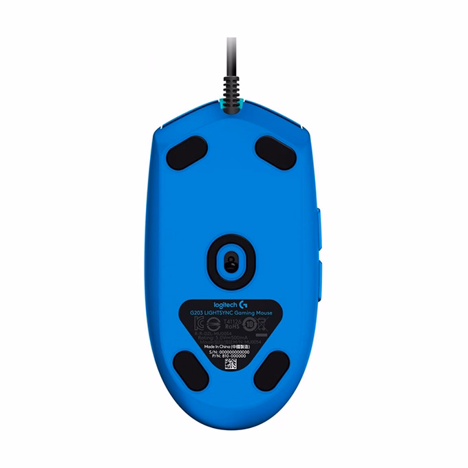 Egér vezetékes LOGITECH G102 LightSync USB 6 gombos 8000 DPI kék
