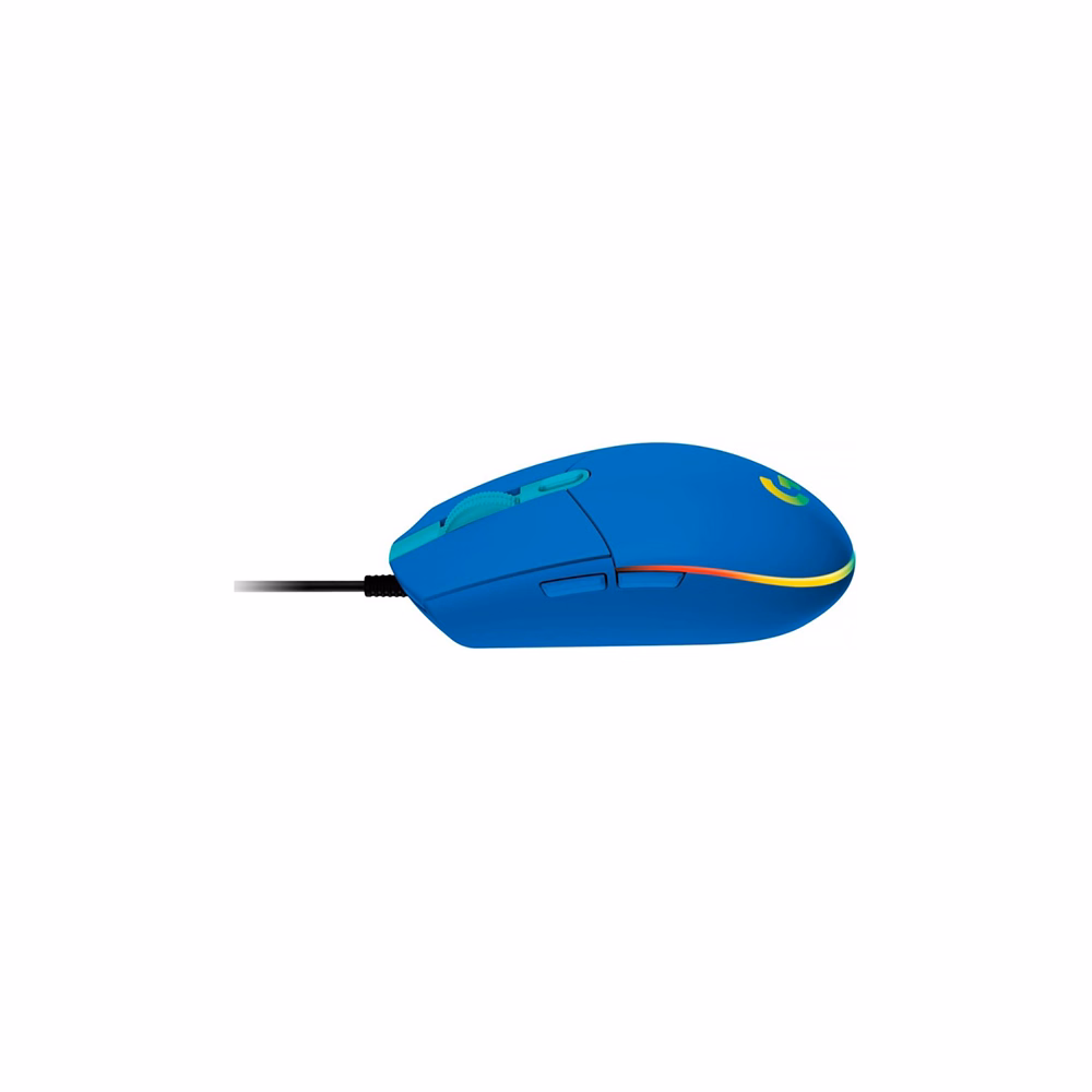 Egér vezetékes LOGITECH G102 LightSync USB 6 gombos 8000 DPI kék