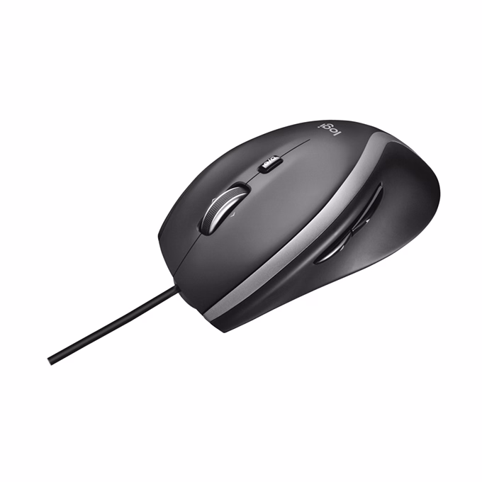 Egér vezetékes LOGITECH M500S USB 7 gombos 4000 DPI fekete