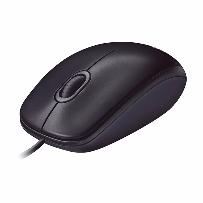 Egér vezetékes LOGITECH M90 USB 1000 DPI fekete