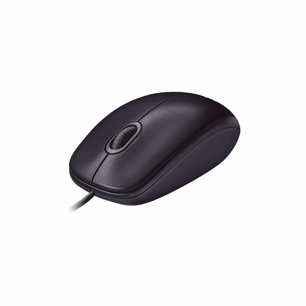 Egér vezetékes LOGITECH M90 USB 1000 DPI fekete
