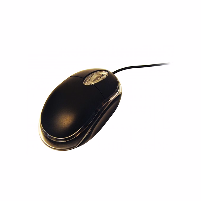 Egér vezetékes SILVERLINE OM-290 USB fekete