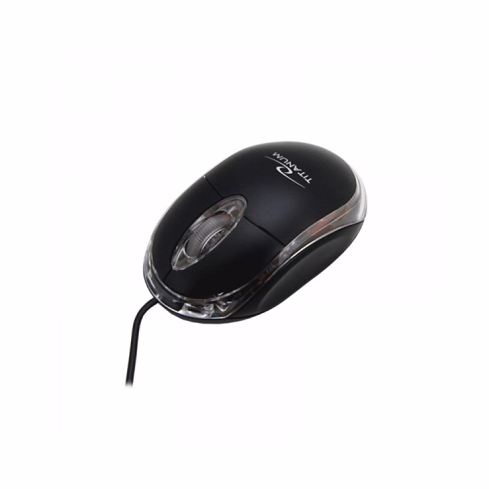 Egér vezetékes SILVERLINE OM-290 USB fekete