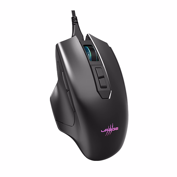 Egér vezetékes URAGE Reaper 410 fekete