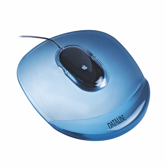 Egéralátét ESSELTE kristály zselés áttetsző kék