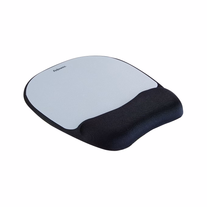 Egéralátét habtöltésű csuklótámasszal FELLOWES Memory Foam szürke Egéralátét habtöltésű csuklótámasszal FELLOWES Memory Foam szürke
