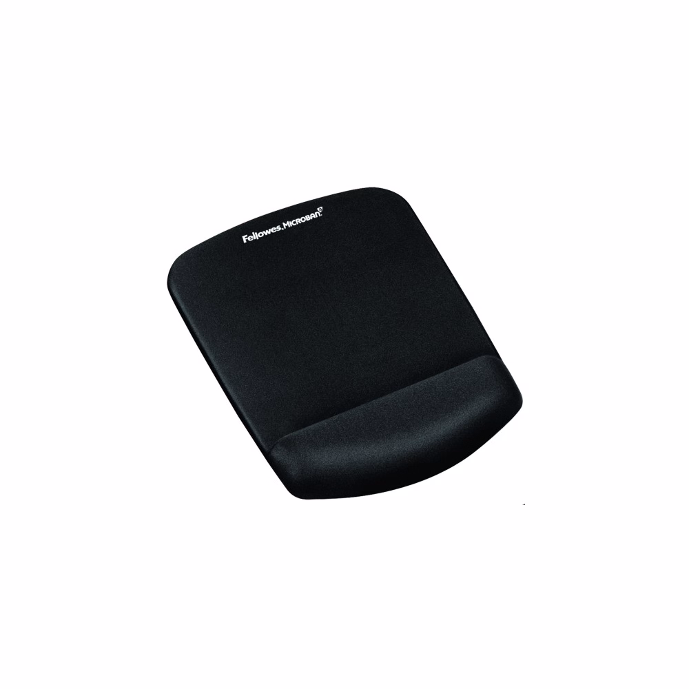 Egéralátét habtöltésű csuklótámasszal FELLOWES PlushTouch fekete