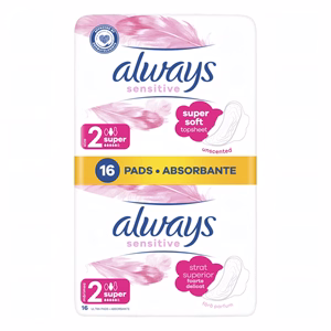 Egészségügyi betét ALWAYS Sensitive ultra night 14 darabos