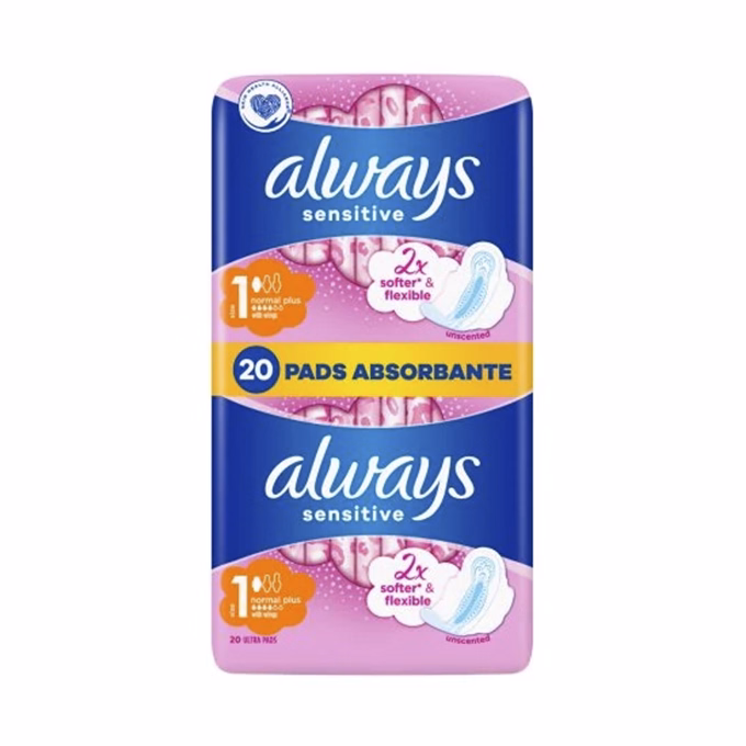 Egészségügyi betét ALWAYS Sensitive ultra normál+ 10 darabos