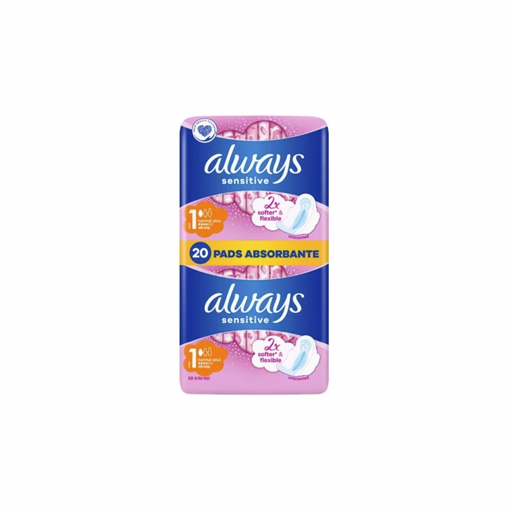 Egészségügyi betét ALWAYS Sensitive ultra normál+ 10 darabos