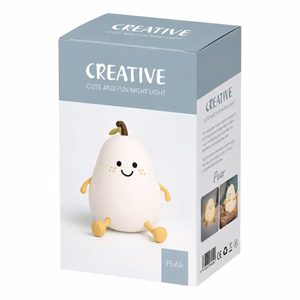Éjjeli lámpa CREATIVE akkumulátoros soft touch körte