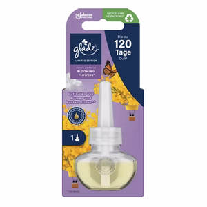 Elektromos légfrissítő utántöltő GLADE Blooming Flowers 20 ml