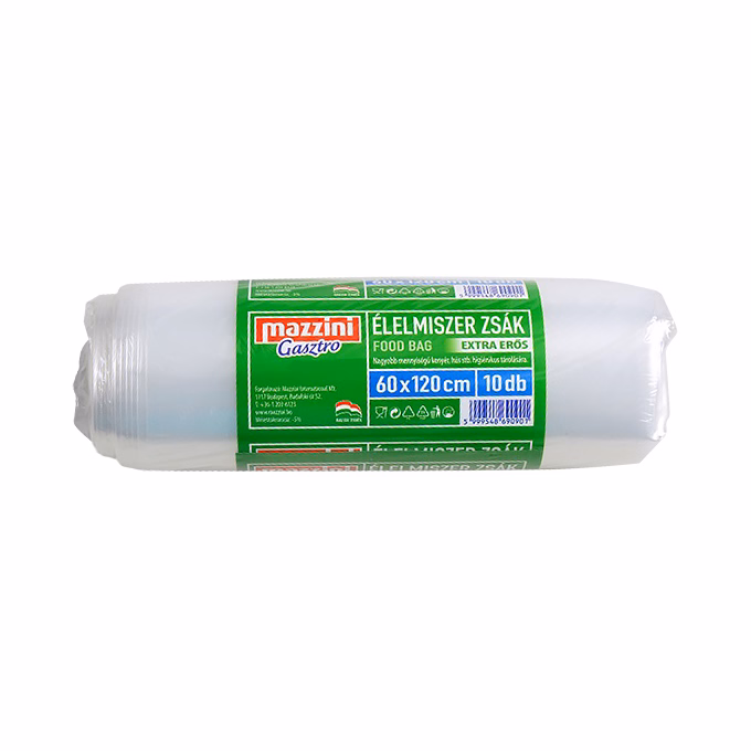 Élelmiszerzsák MAZZINI Gastro extra erős 60x120cm 10 darabos
