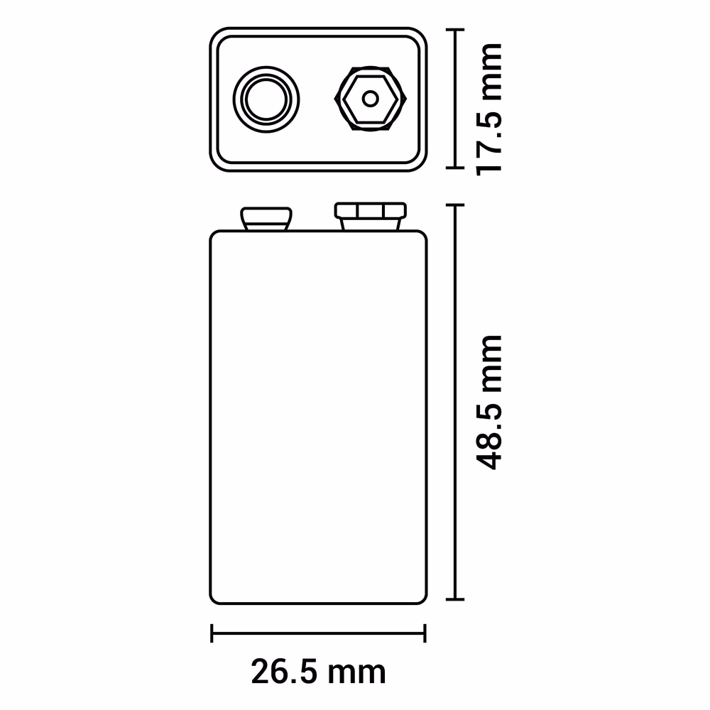 Elem AGFAPHOTO 9V 1 darabos