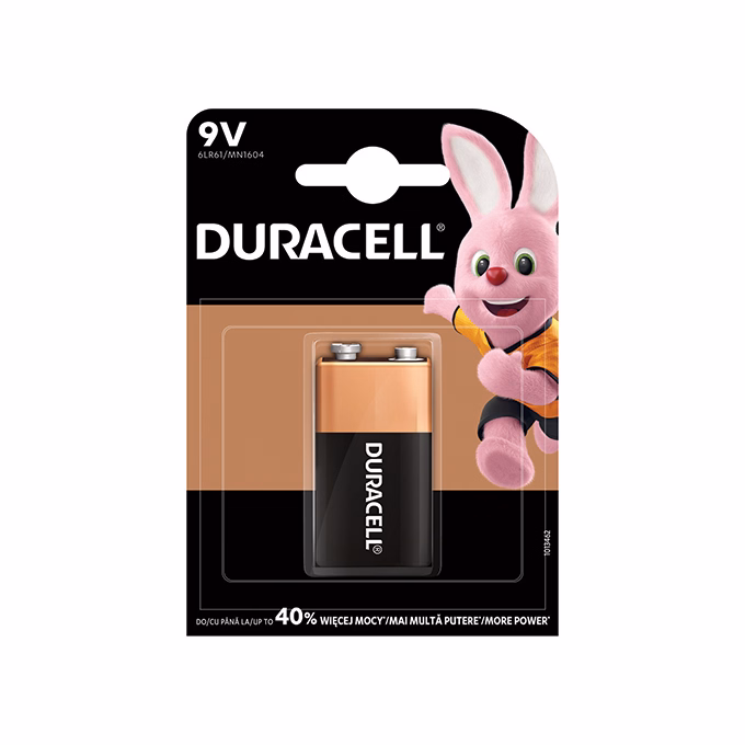 Elem DURACELL Basic MN1300 9V 1-es