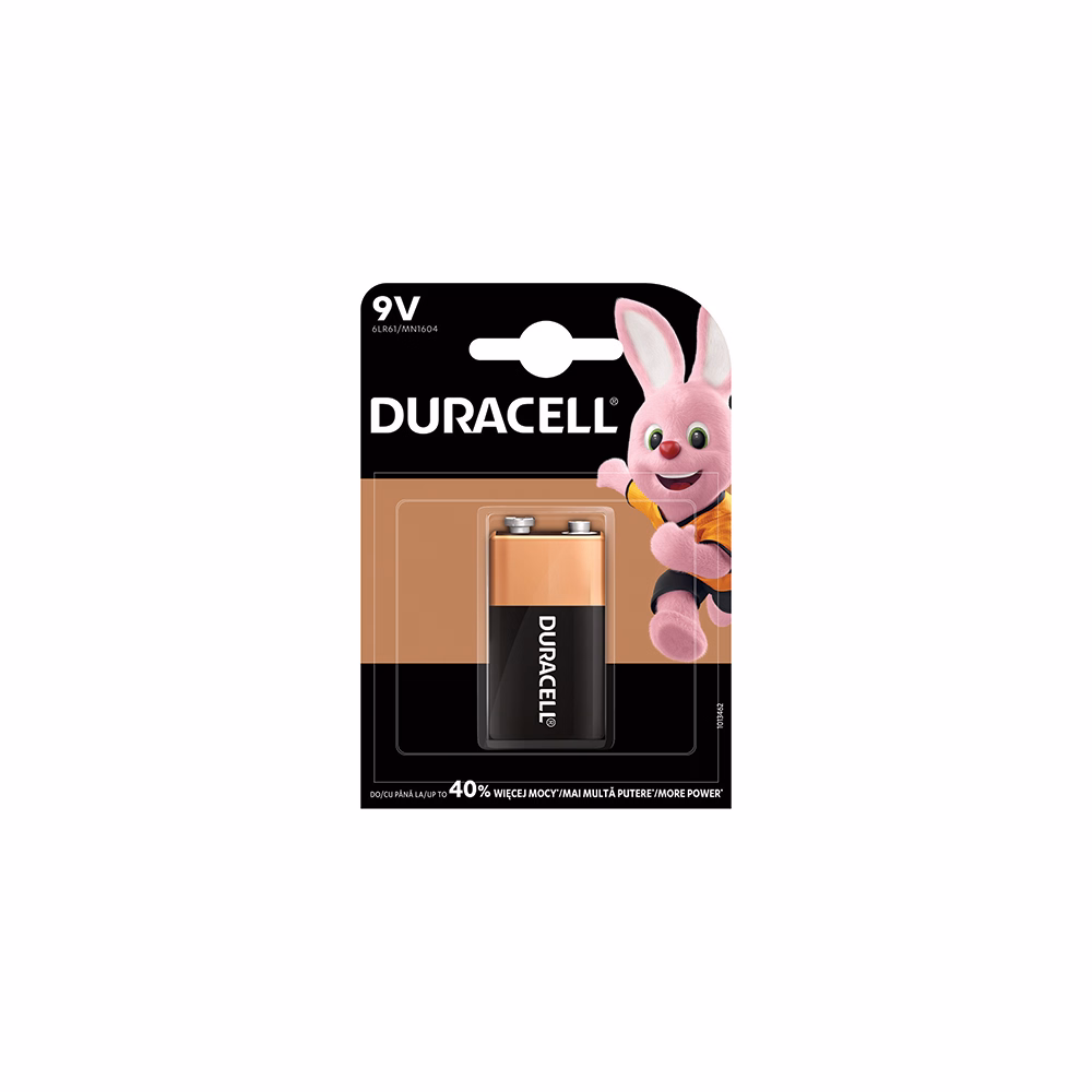 Elem DURACELL Basic MN1300 9V 1-es