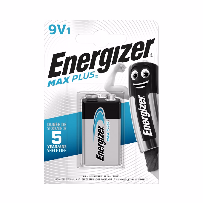 Elem ENERGIZER "MaxPlus" 9V 1 darabos