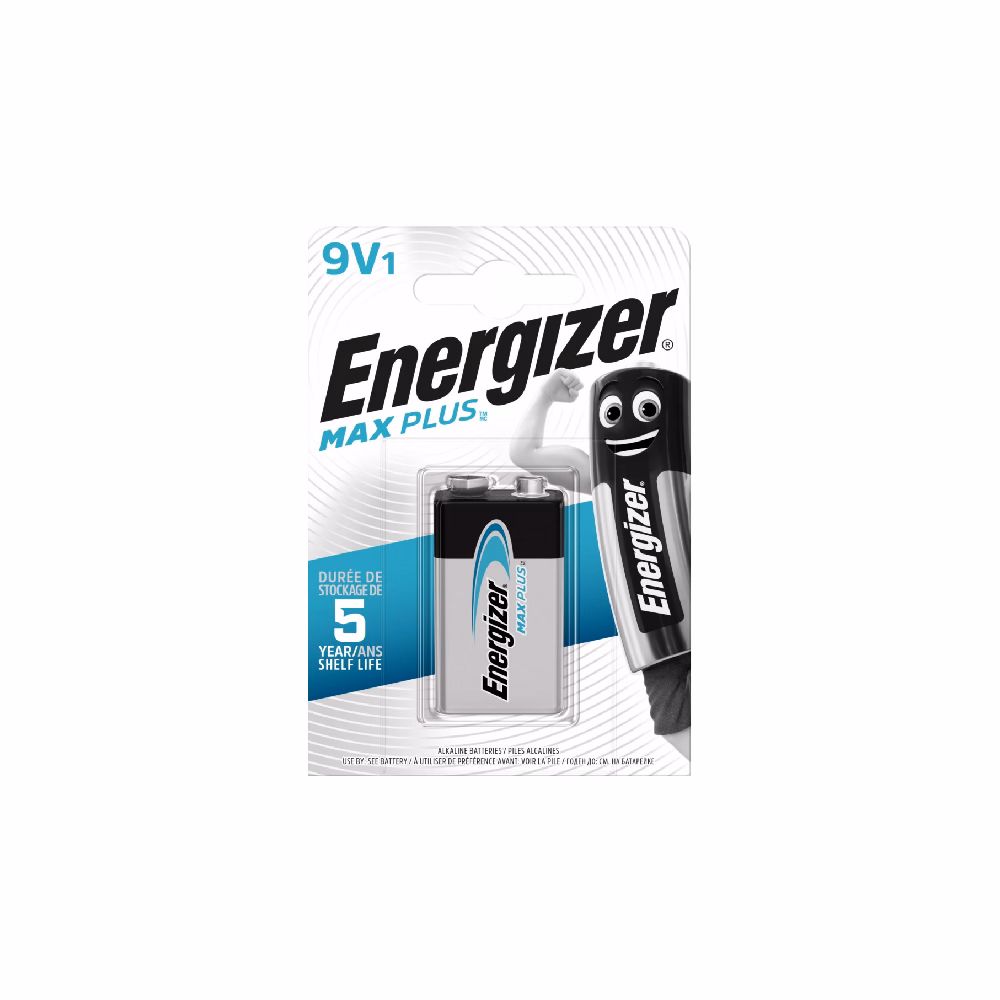 Elem ENERGIZER "MaxPlus" 9V 1 darabos