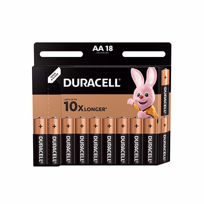 Elem ceruza DURACELL 18 darabos display Basic MX1500AA