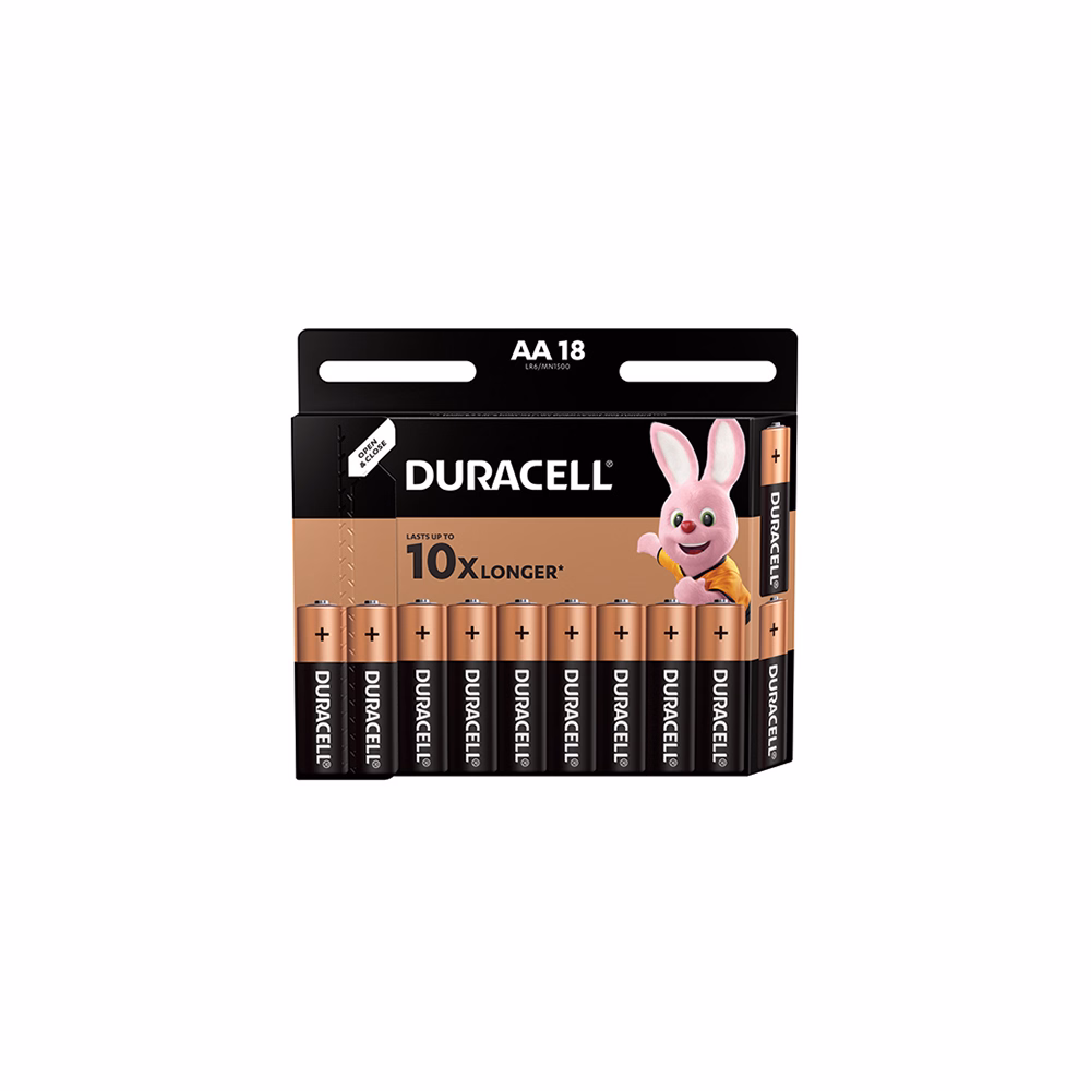 Elem ceruza DURACELL 18 darabos display Basic MX1500AA