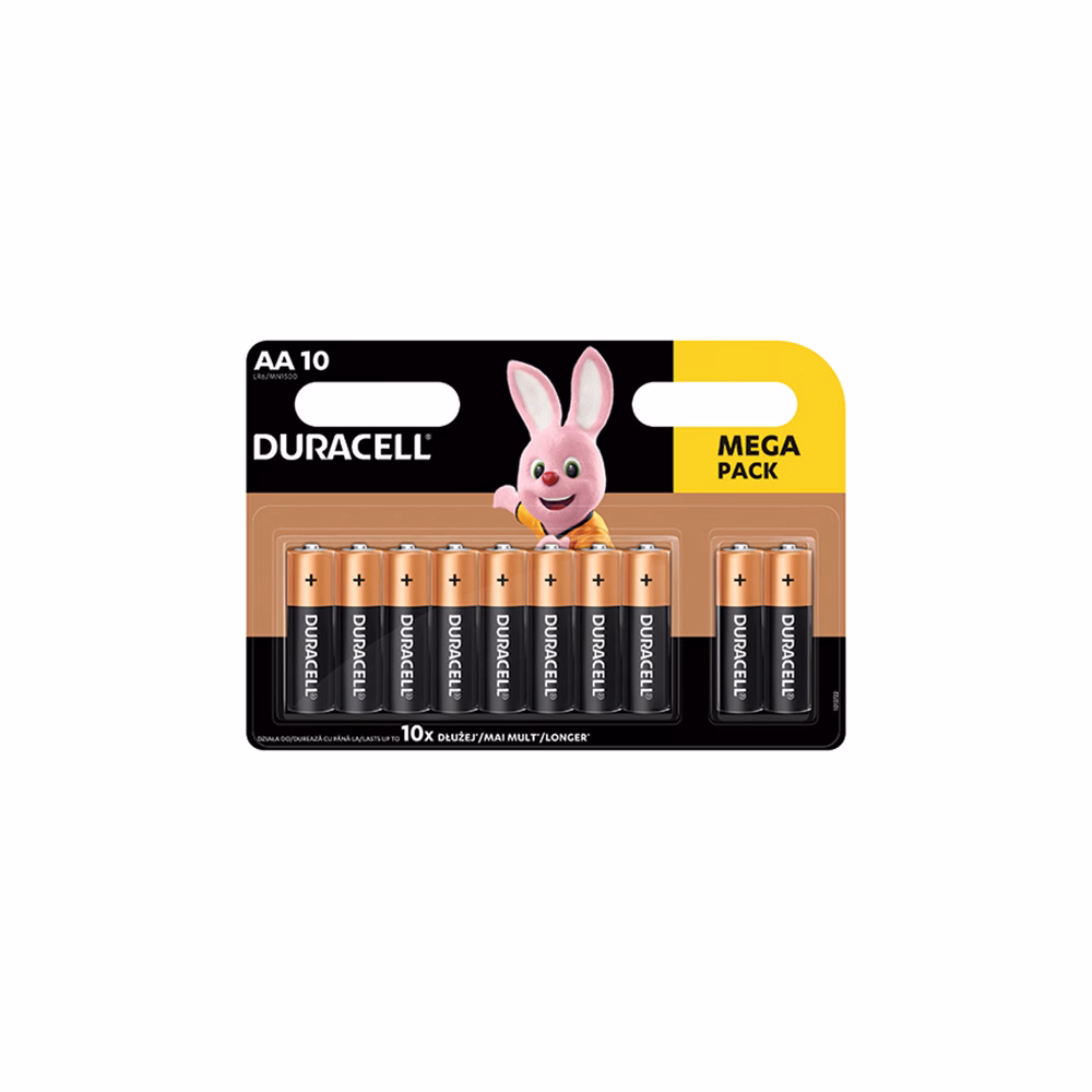 Elem ceruza DURACELL Basic AA 10-es