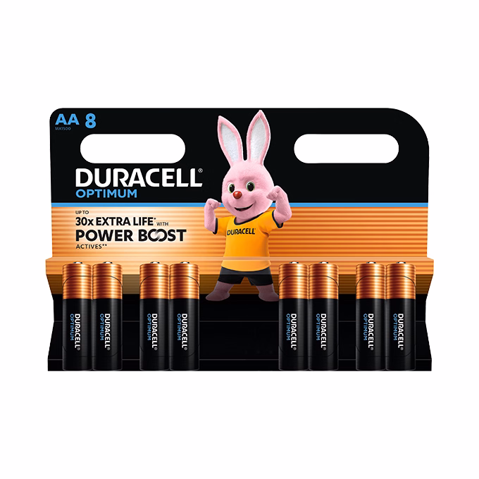 Elem ceruza DURACELL Optimum AA 8-as