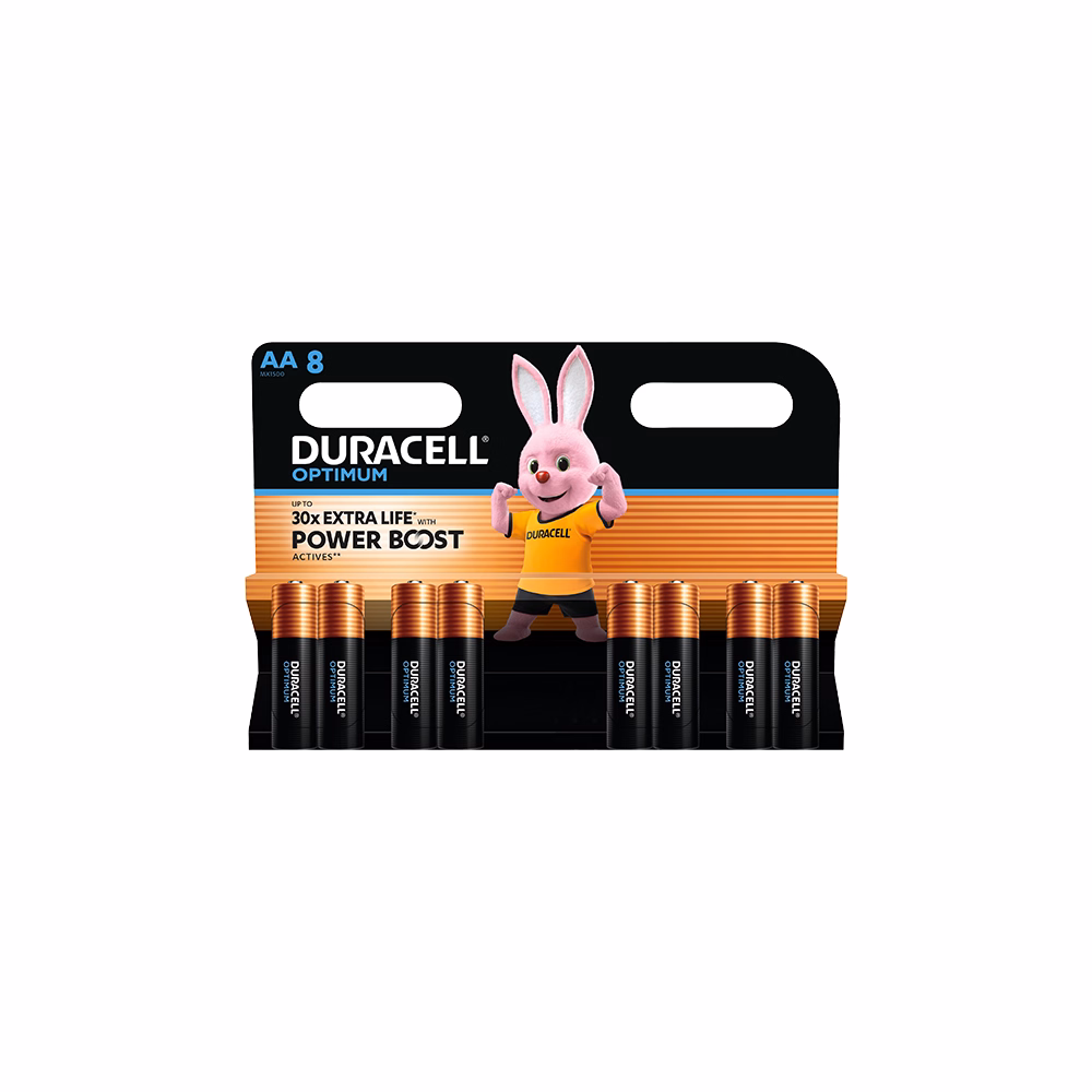 Elem ceruza DURACELL Optimum AA 8-as