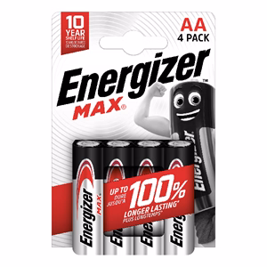 Elem ceruza ENERGIZER "Max" AA 4 darabos