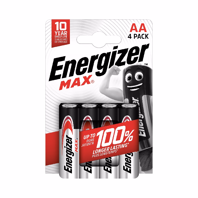 Elem ceruza ENERGIZER "Max" AA 4 darabos