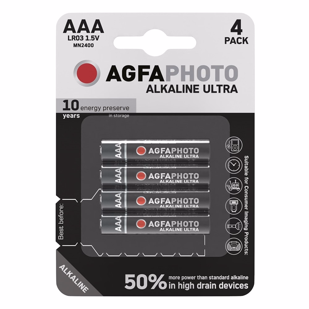 Elem mikro AGFAPHOTO Ultra AAA 4 darabos